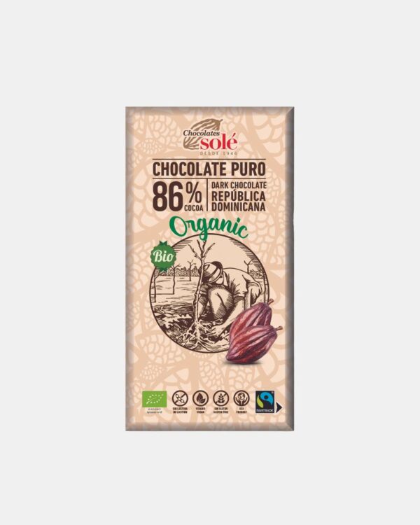BIO Chocolat 86% 100G - L337
