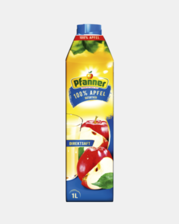 PFANNER Boisson 100% Appel – Ginger 1 L