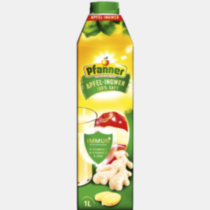 PFANNER Boisson 100% Appel gingembre 1 L