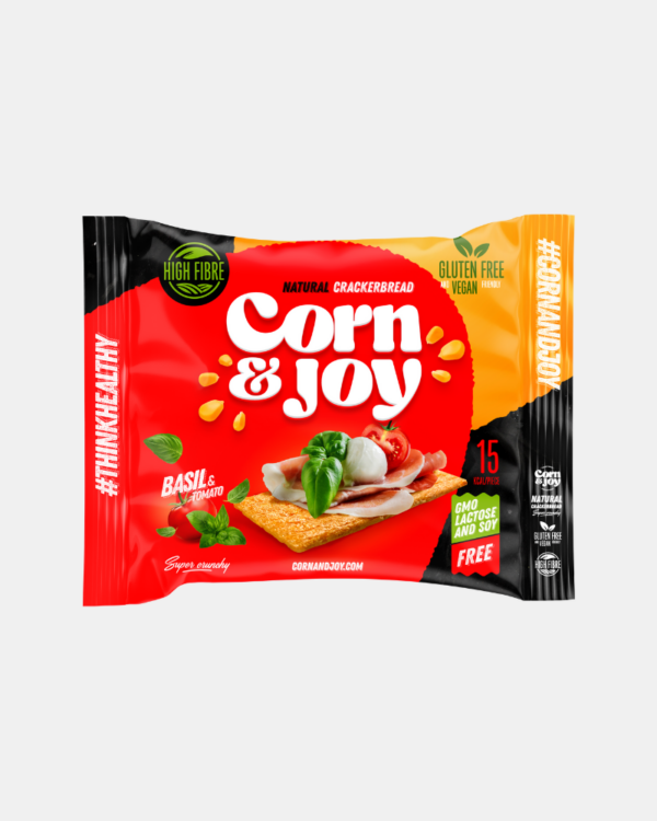 CORNJOY Cracker Basilic Tomate LOT2023.07.05