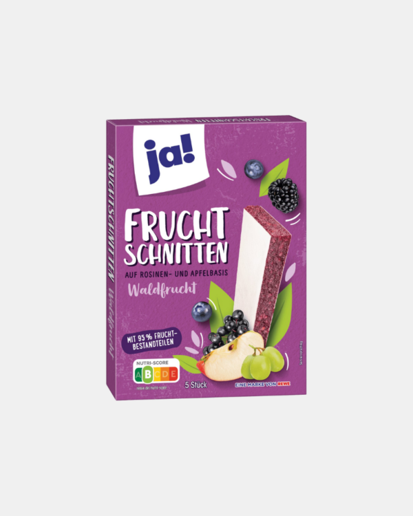 Ja! Tranches De Fruits Des Bois 150 G