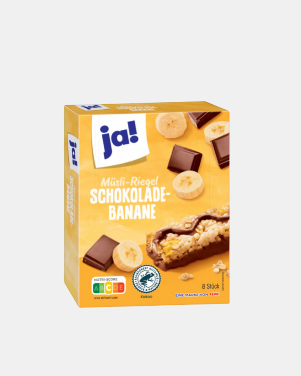 Ja! Barres Muesli Chocolat Banane 200 G
