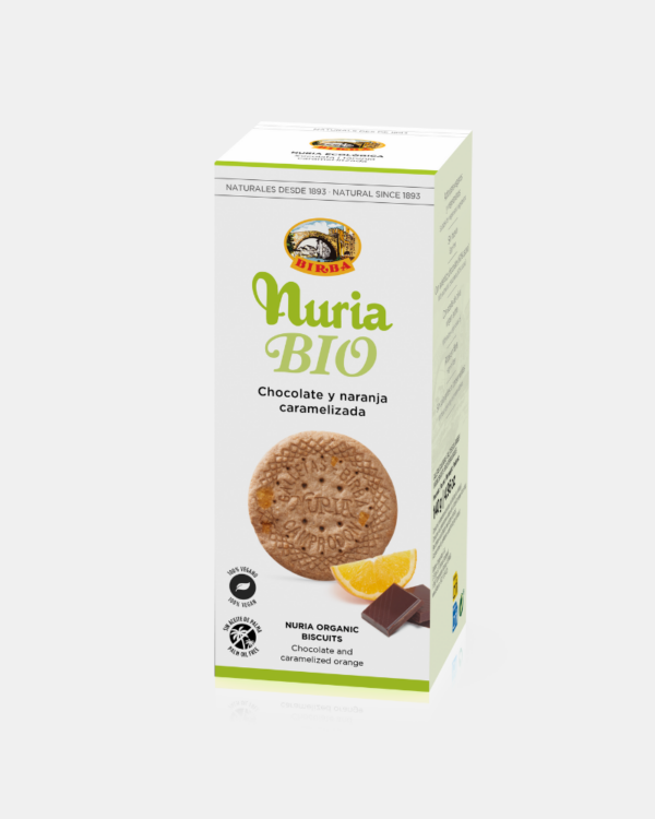 NURIA Bio Chocolat Orange 140 GR L22091