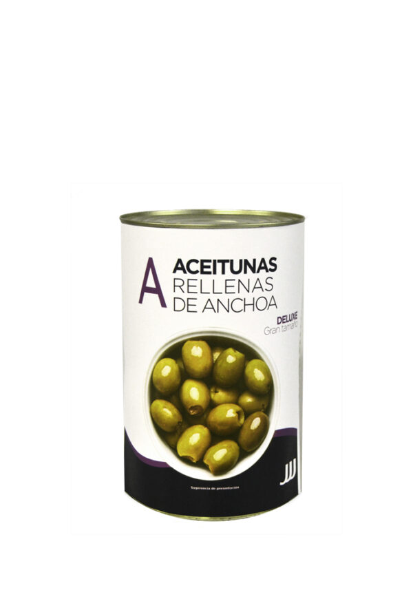 olive farcie aux anchois boite 370gr