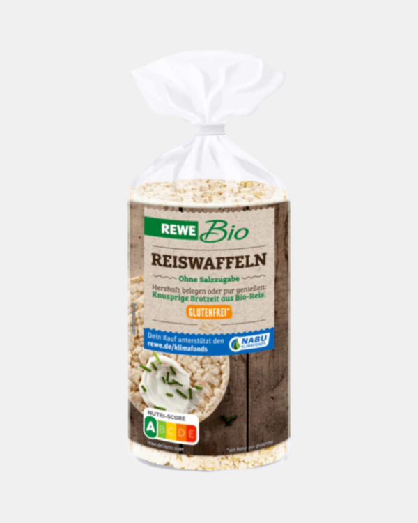 REWE Galettes De Riz Bio Sans Gluten 100 G