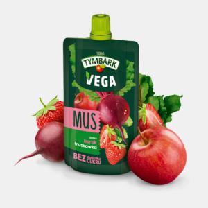 VEGA Pomme – Betterave – Fraise 100 G 12 Box – Tymbark